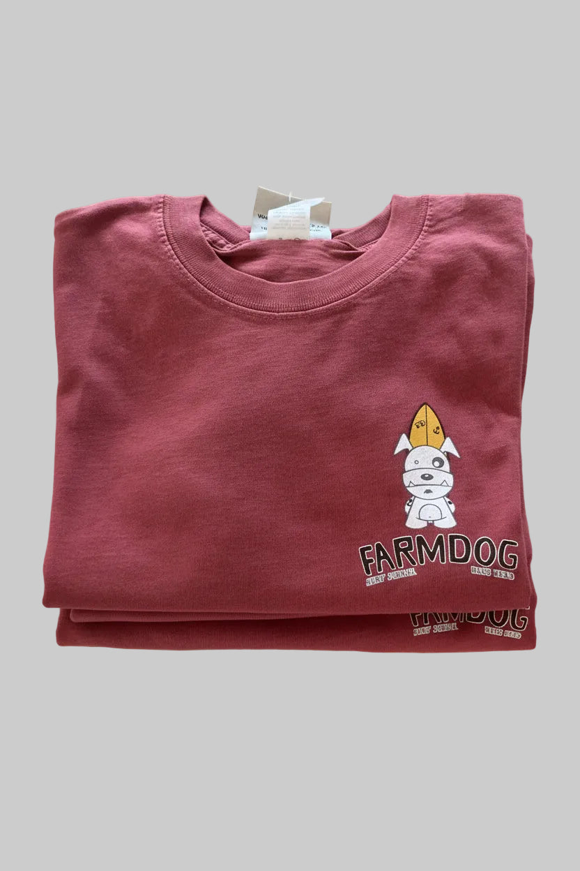 Farmdog Surf Kids OG Logo Garment Dyed Tee