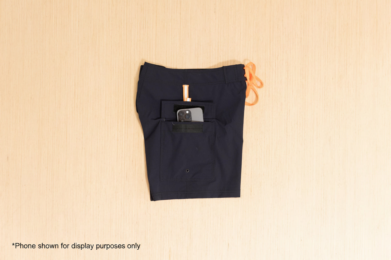 FDG-OBX Shorts - Navy and Orange