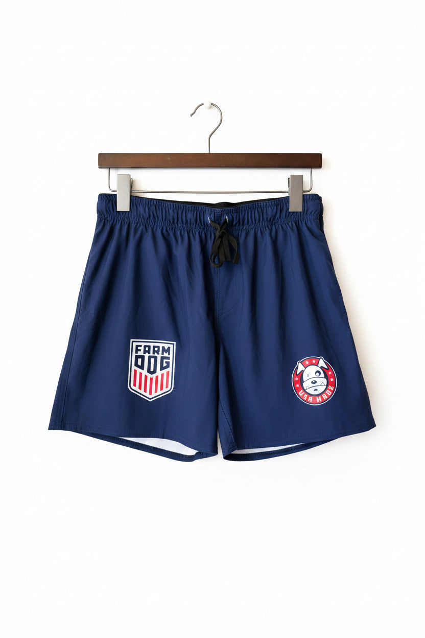 Farmdog Surf USMNT Moisture Wick Shorts