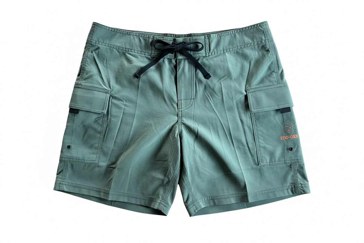 FDG-OBX Shorts - Olive and Black