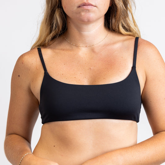 Farmdog OBX Women's La Lora Reversible Bikini Top Black