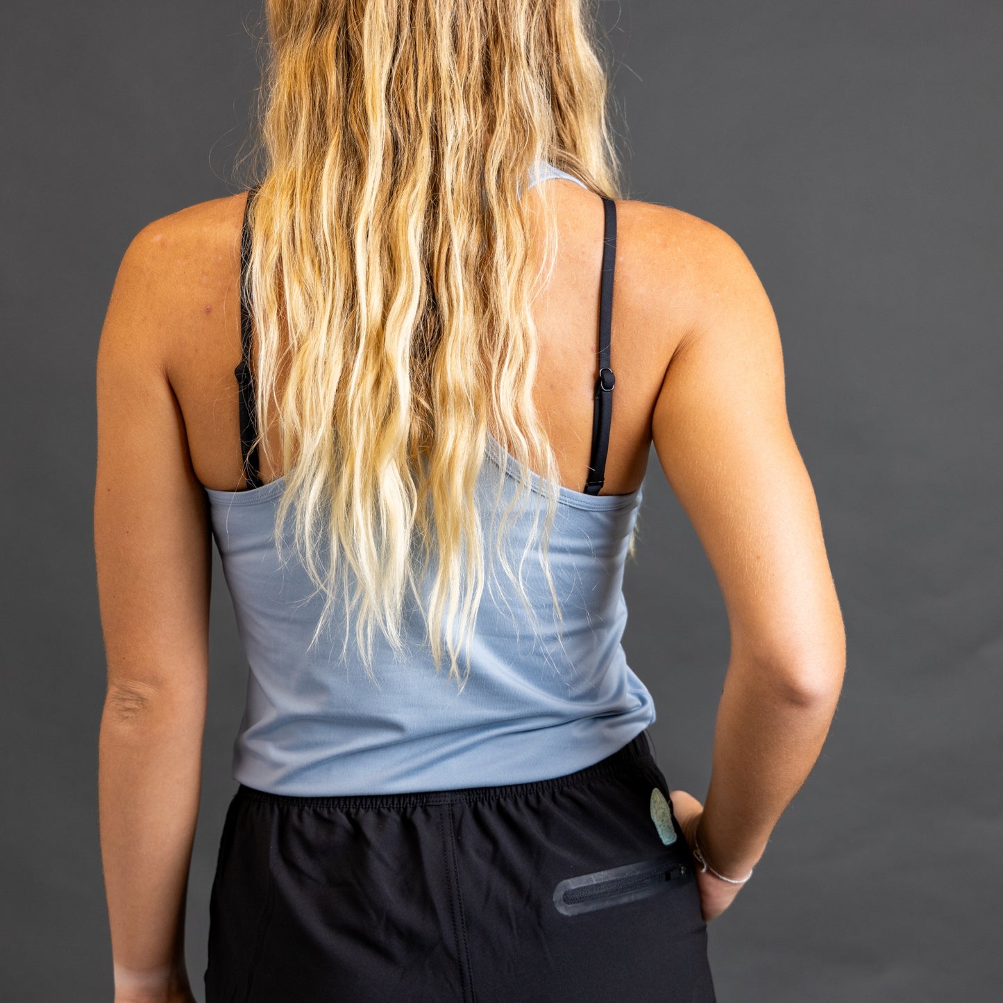 FDG-OBX Women's Colibri Racerback Tank Sky Blue