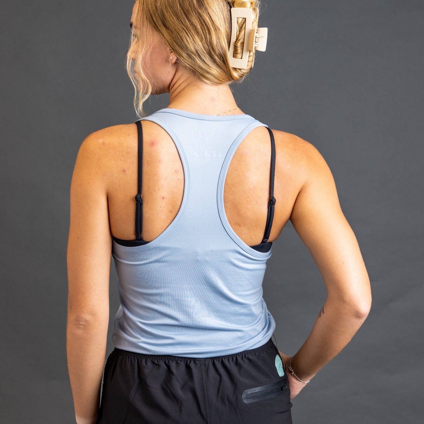 FDG-OBX Women's Colibri Racerback Tank Sky Blue