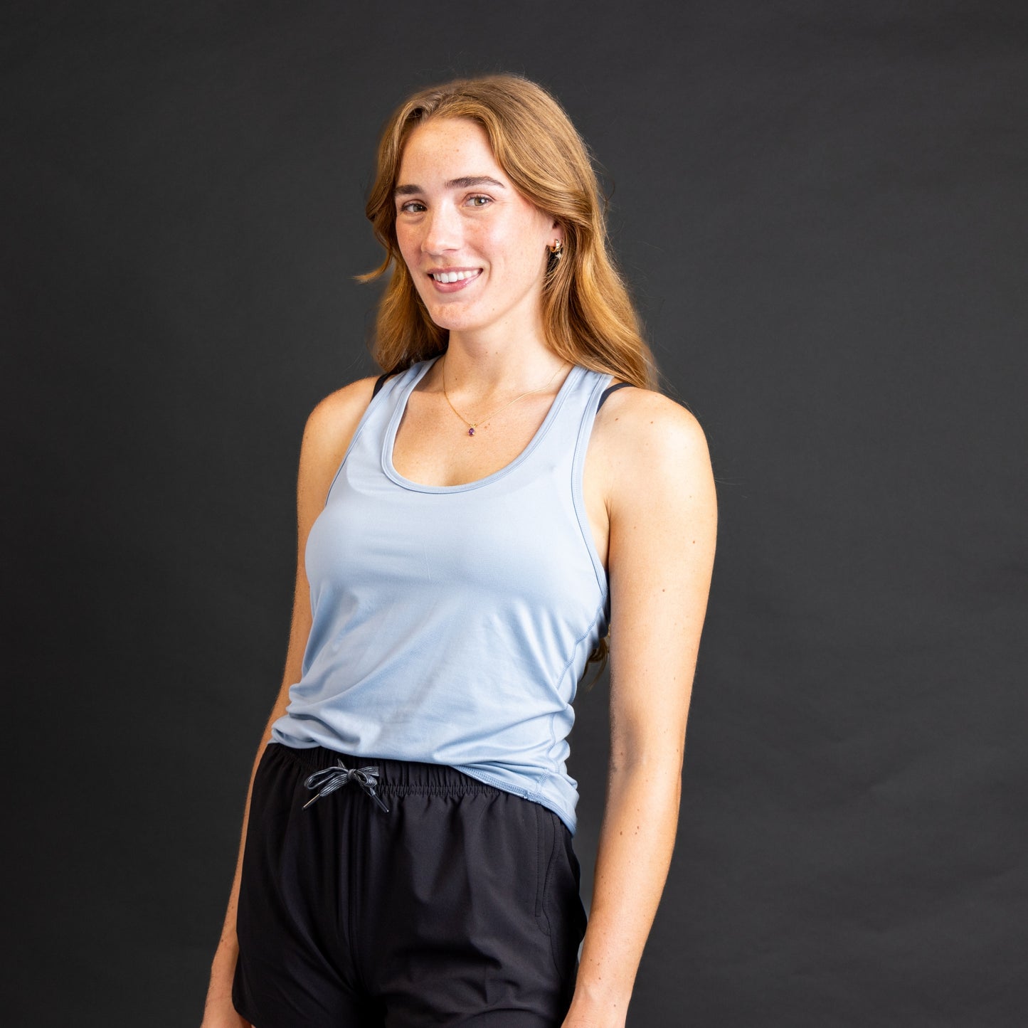 FDG-OBX Women's Colibri Racerback Tank Sky Blue