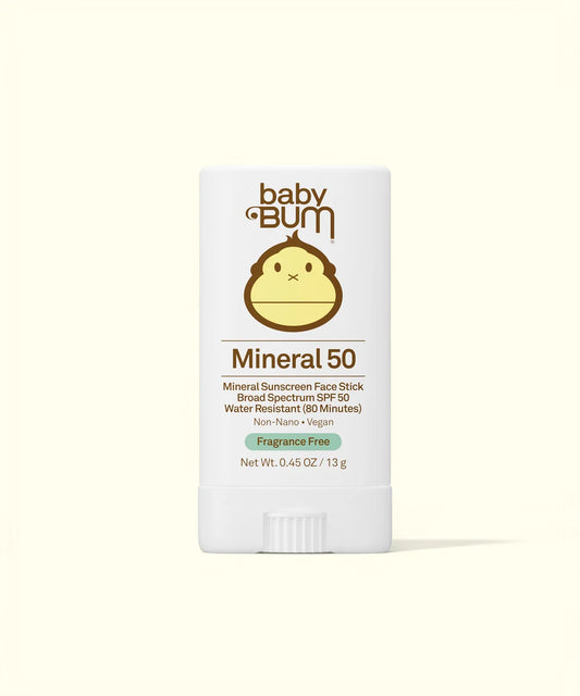 Sun Bum Baby Bum Mineral SPF50 Sunscreen Face Stick