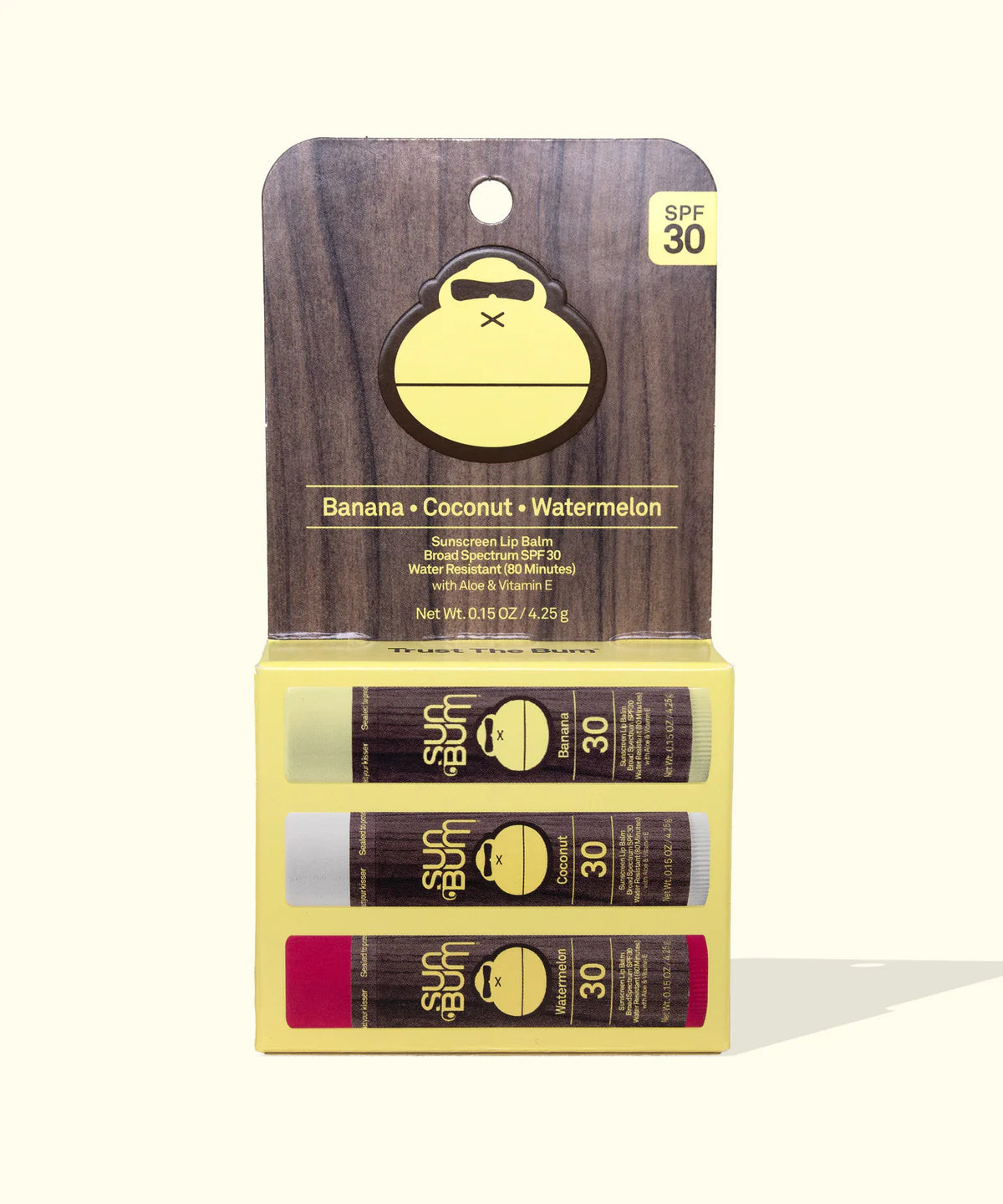 Sun Bum original SPF 30 sunscreen lip balm