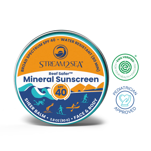 Stream2Sea SPF 40 Sport Sunscreen Zinc Balm