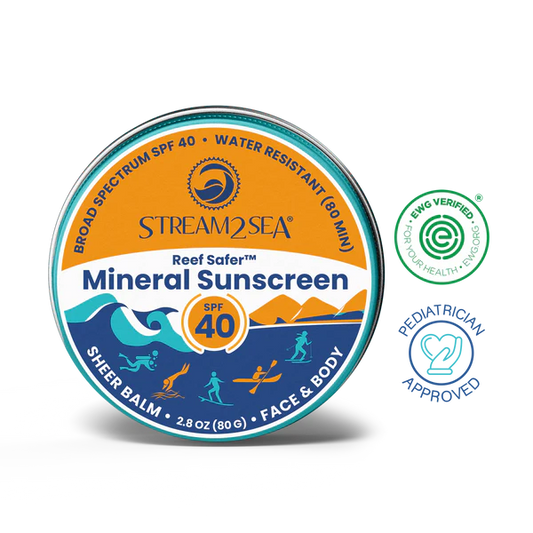Stream2Sea SPF 40 Sport Sunscreen Zinc Balm