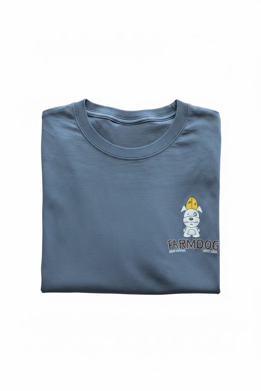 Farmdog Surf Men's OG Logo Garment Dyed Tee