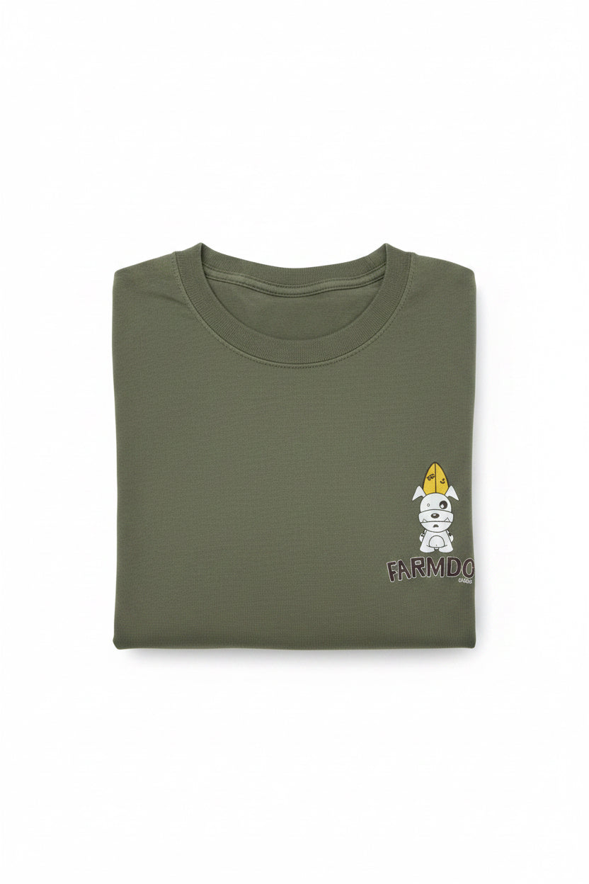 Farmdog Surf Men's OG Logo Garment Dyed Tee