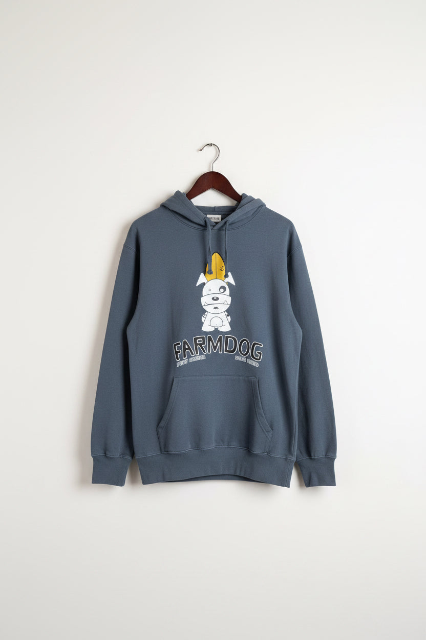 Farmdog Surf Men's OG Logo Garment Dyed Hoodie