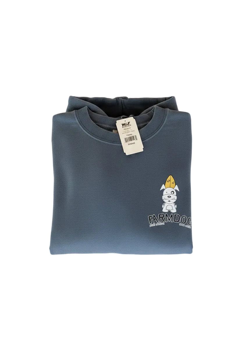 Farmdog Surf Kids OG Logo Garment Dyed Hoodie
