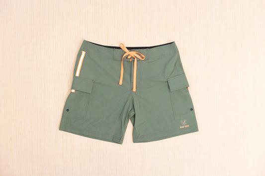 FDG-OBX Shorts - Olive and Orange