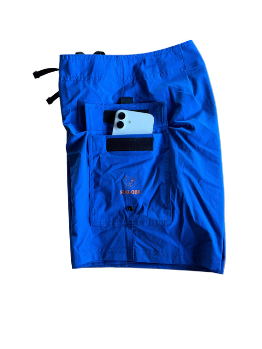 FDG-OBX Shorts - Royal Blue and Black