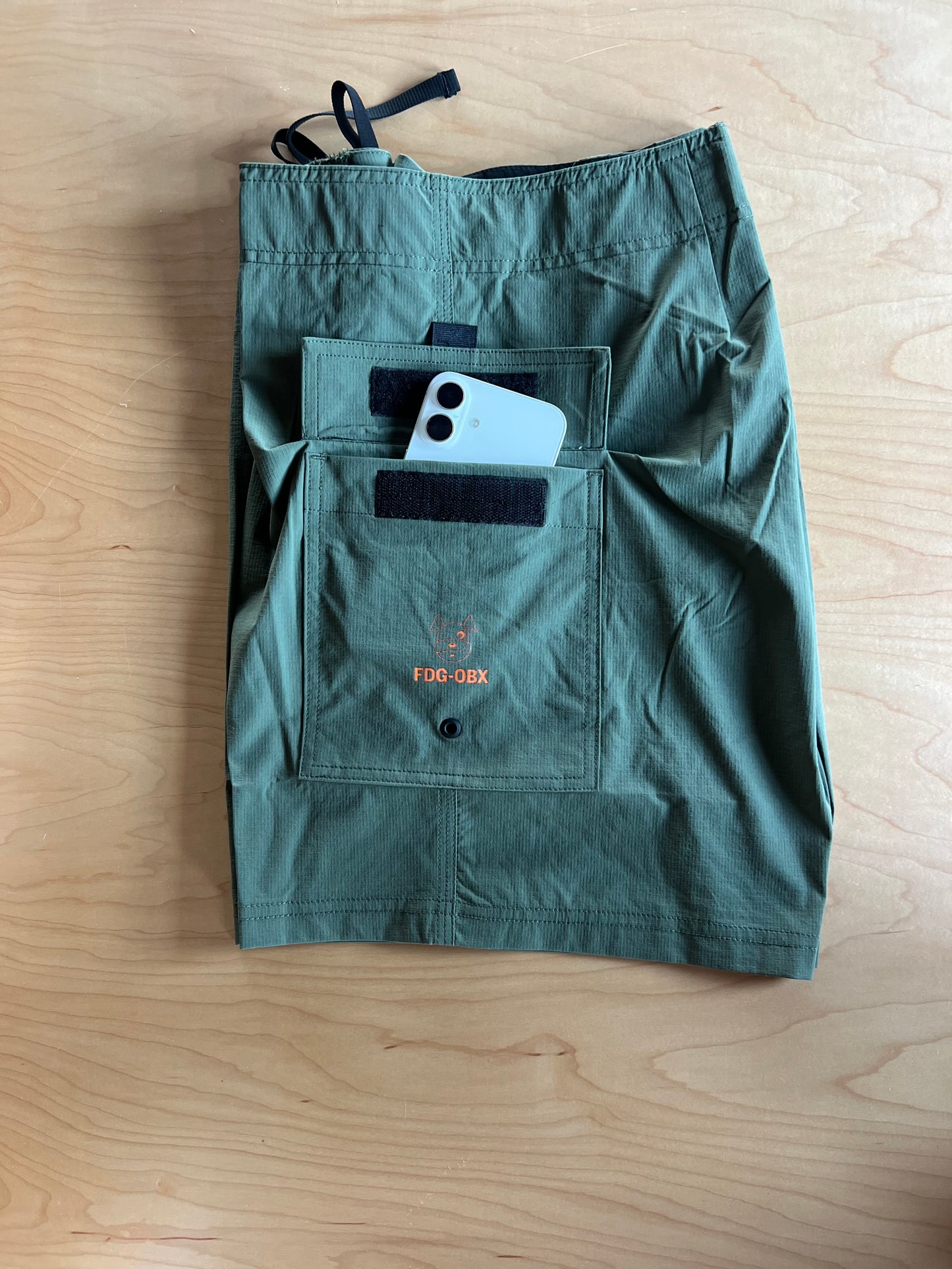 FDG-OBX Shorts - Olive and Black