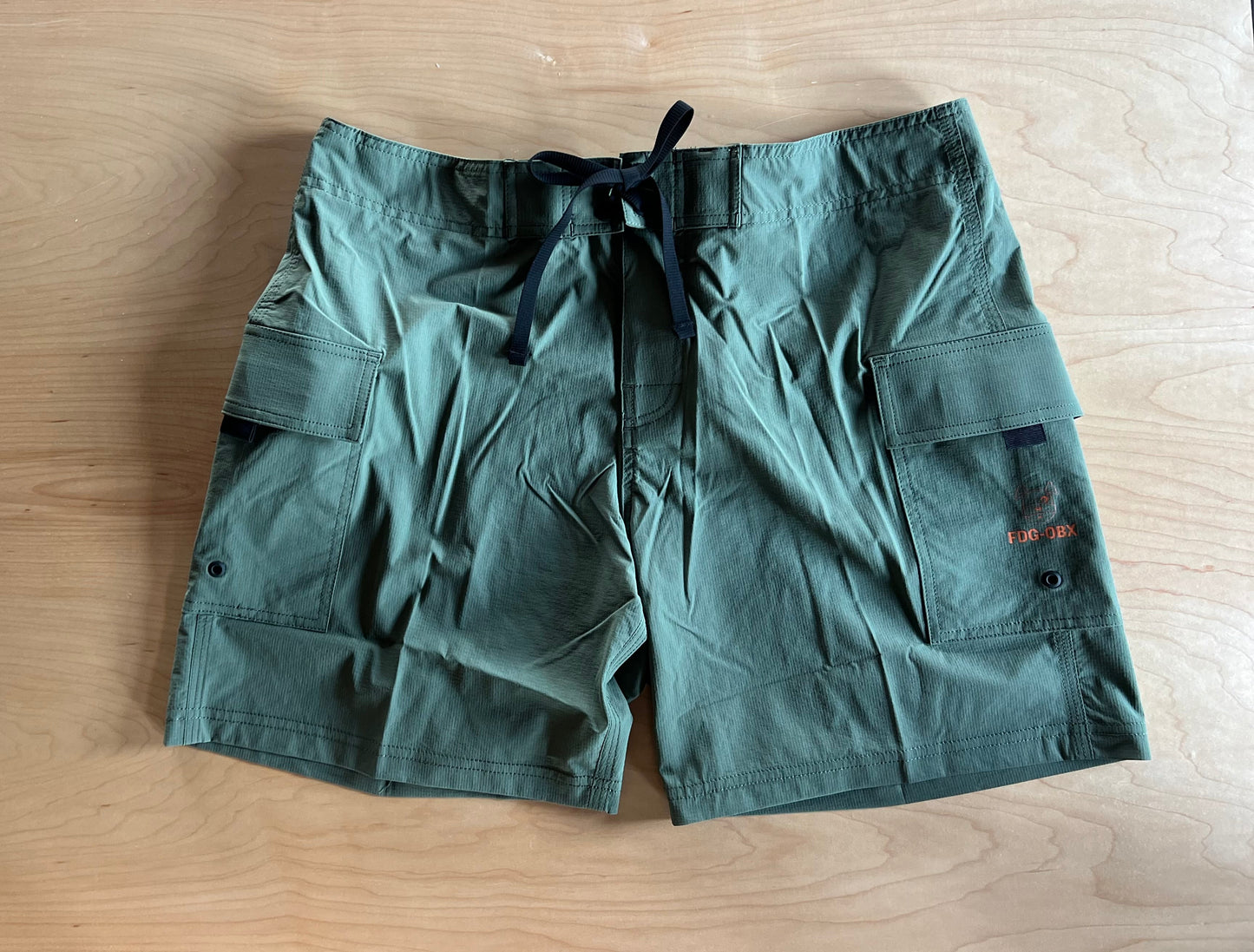 FDG-OBX Shorts - Olive and Black