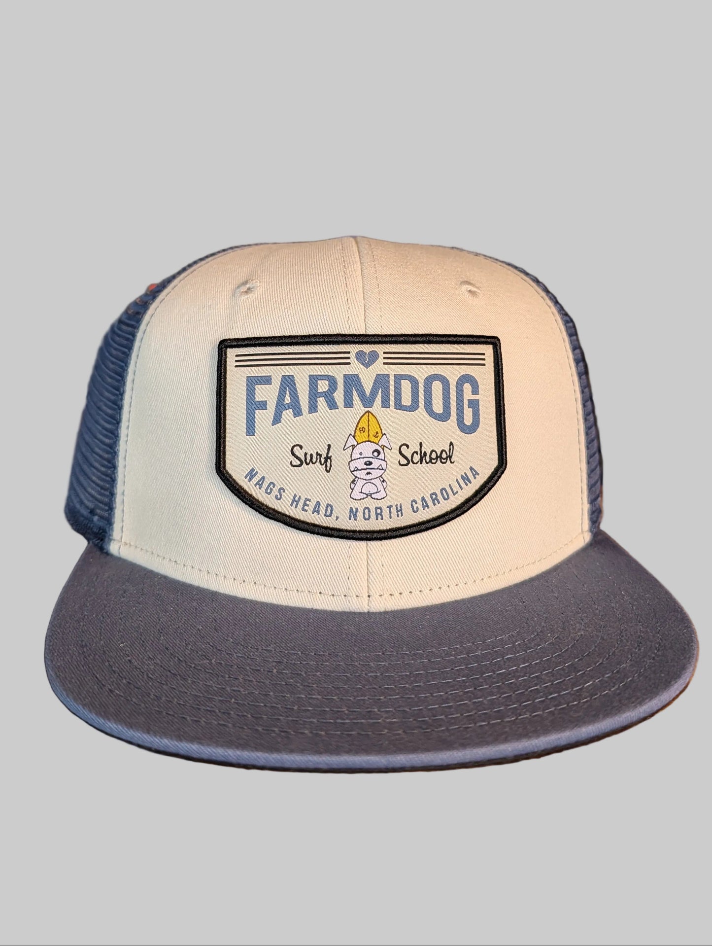 Farmdog Surf School Retro Patch Trucker Hat