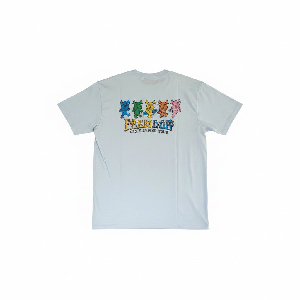 Farmdog Surf Dancing Dogs Sustainable Short Sleeve Tee
