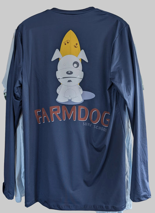 Farmdog Surf Men's Dry Wick Long Sleeve UV Top