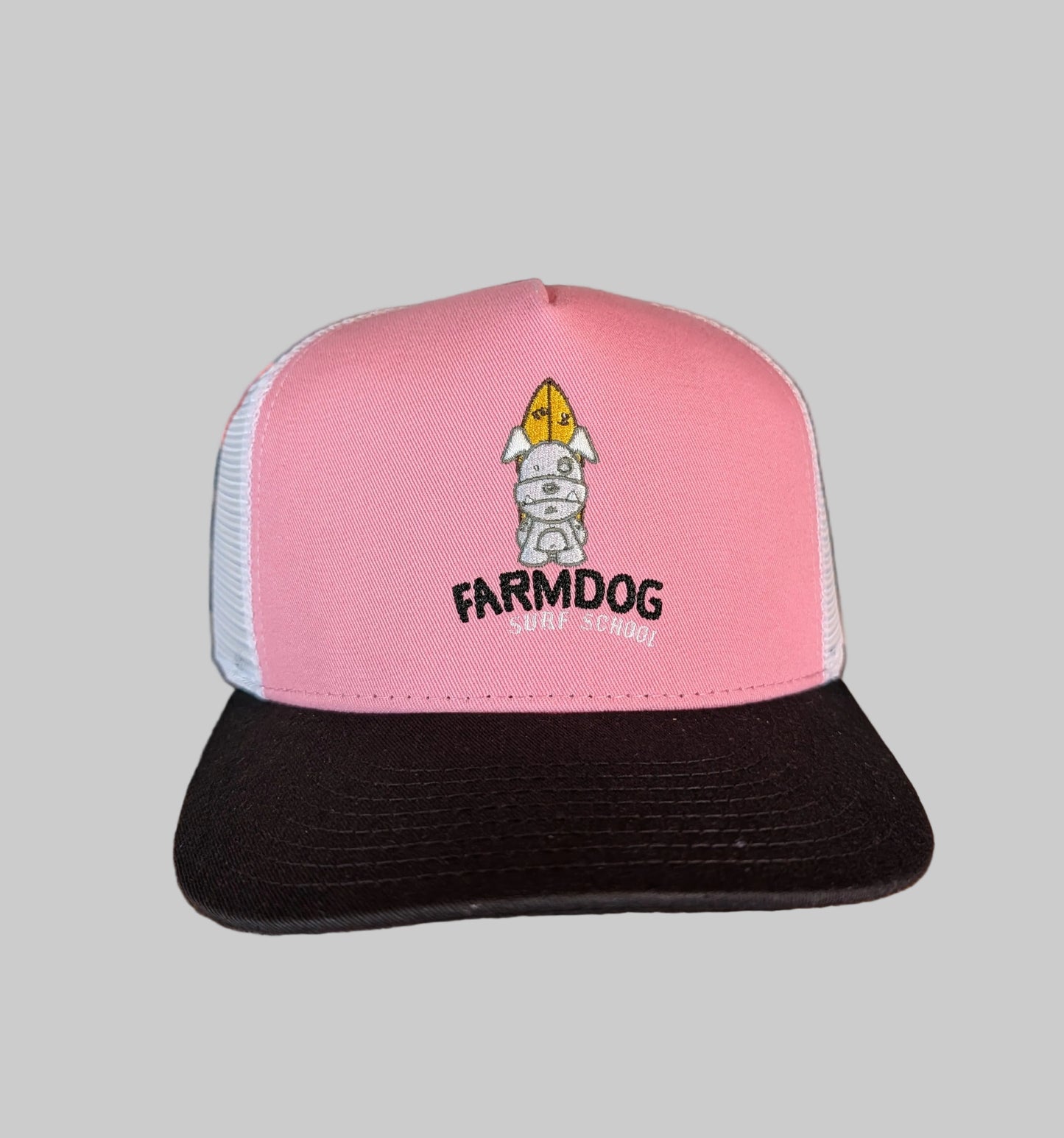 FarmDog Surf School logo hat
