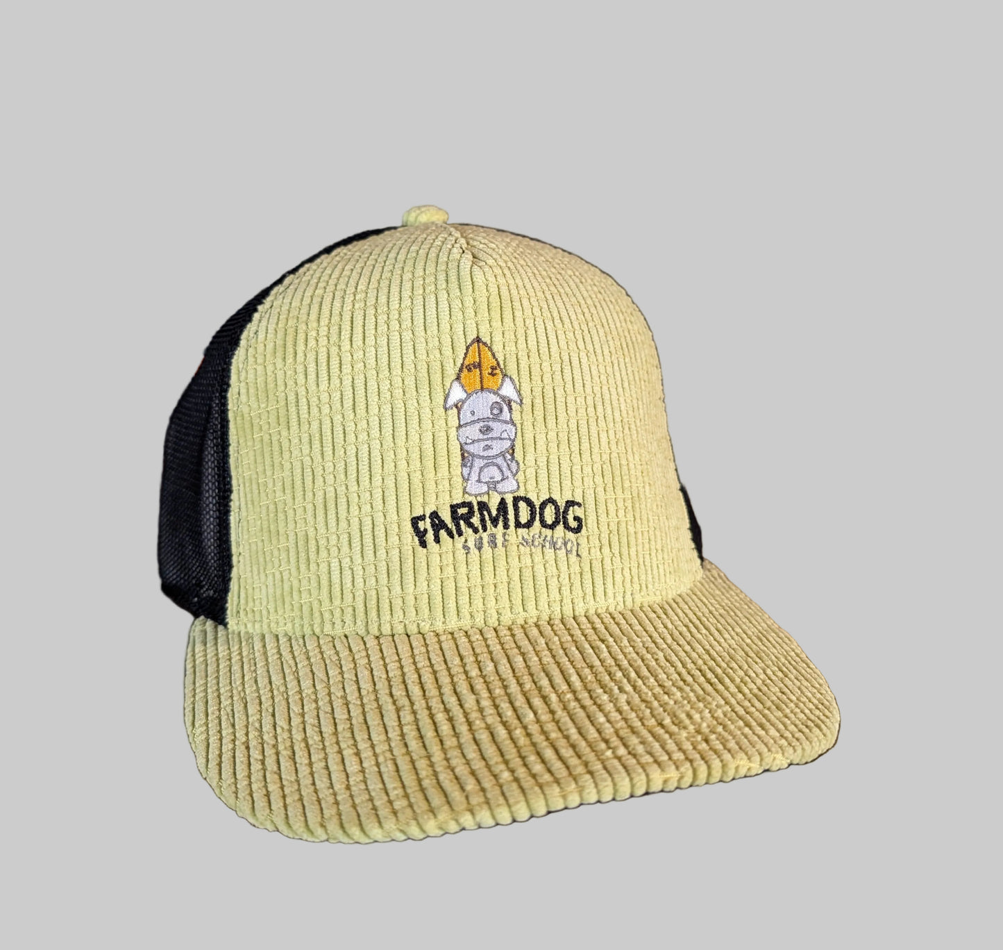 FarmDog Surf School logo hat