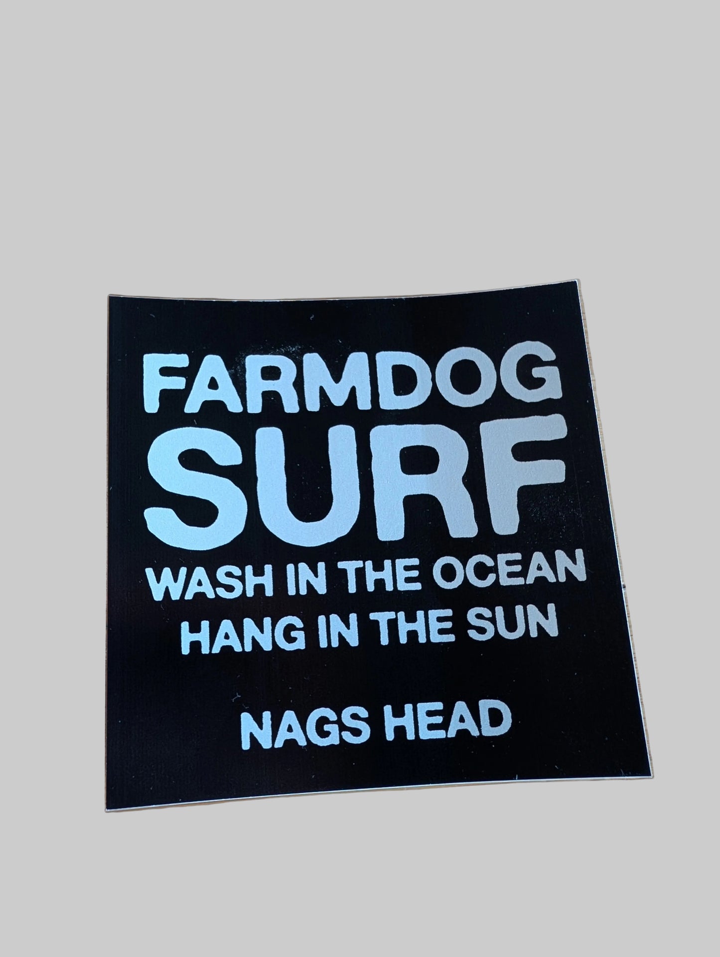 Wash in the ocean - Sticker
