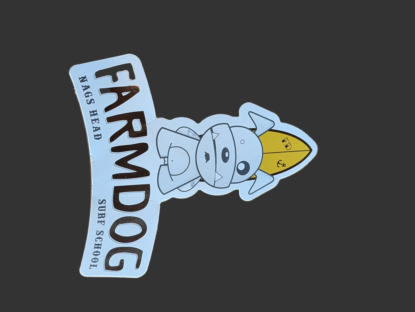 Farmdog Surf School - Sticker