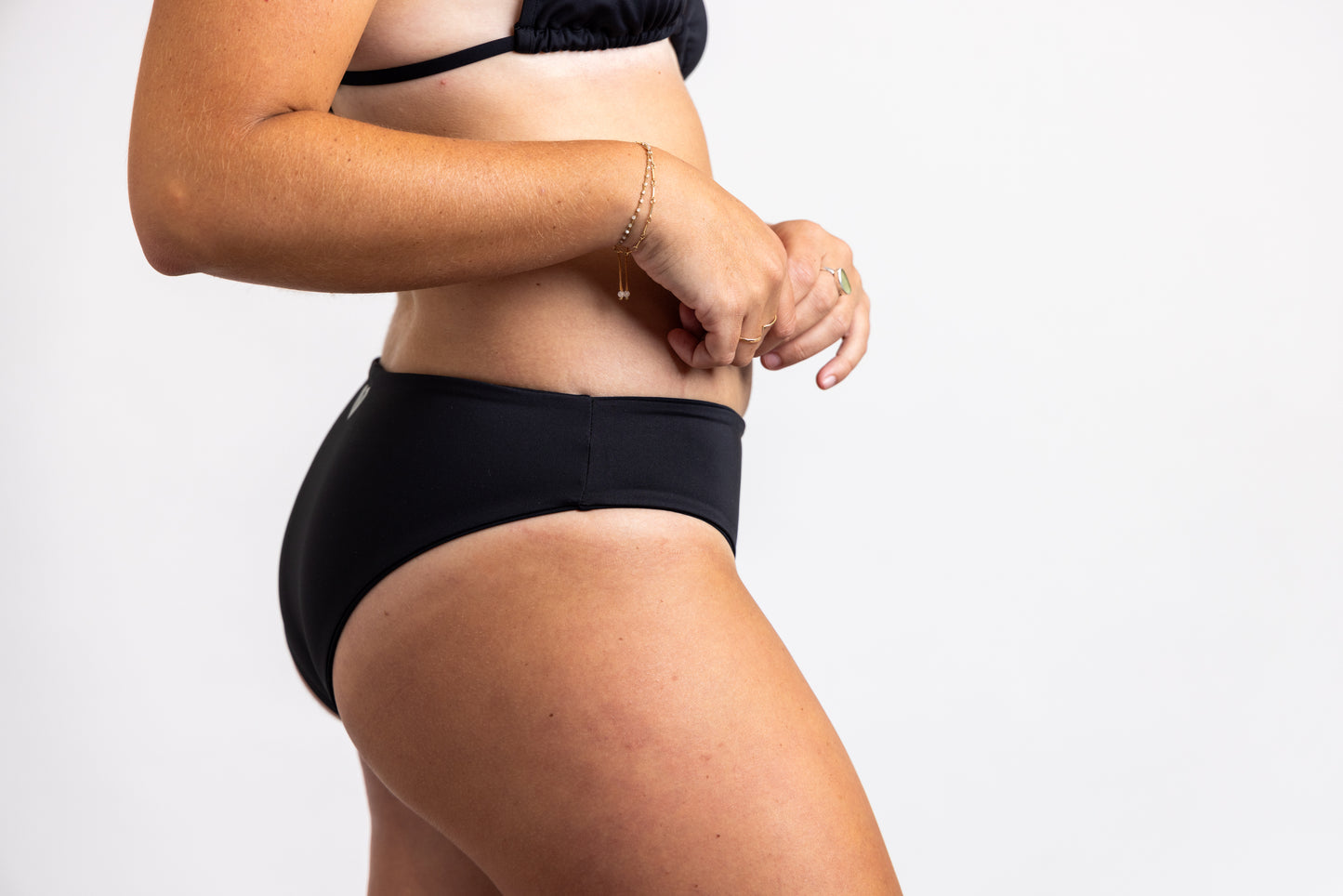 Farmdog OBX Women's La Brunela Reversible Bikini Bottom Black