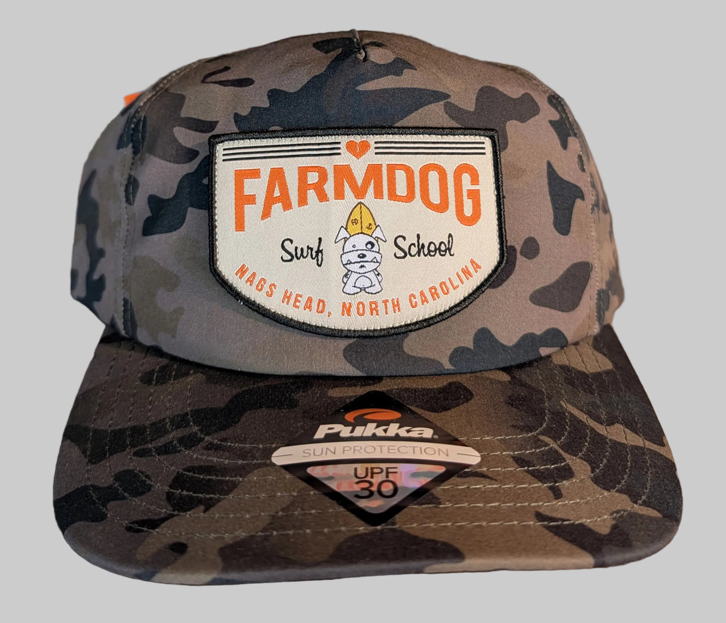 Farmdog Surf School Retro Patch Trucker Hat