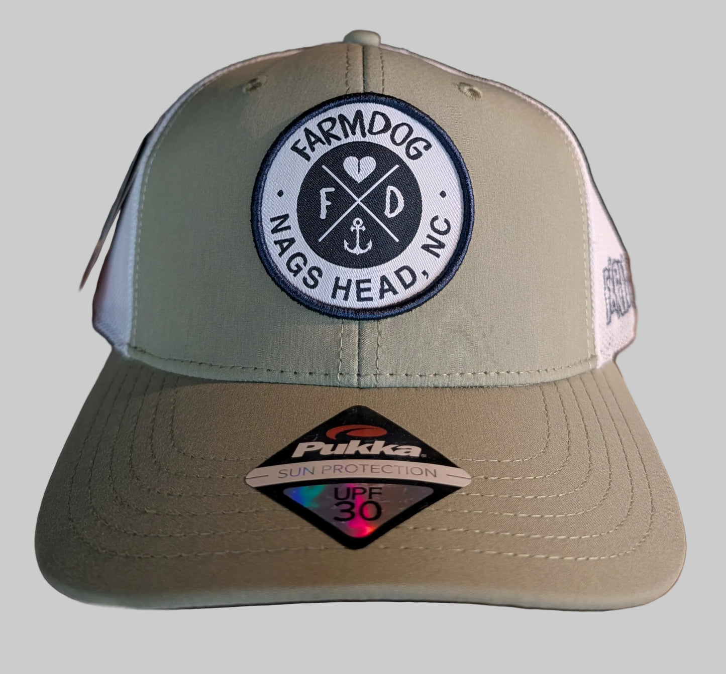 Farmdog Surf Nags Head Circle Patch Hat