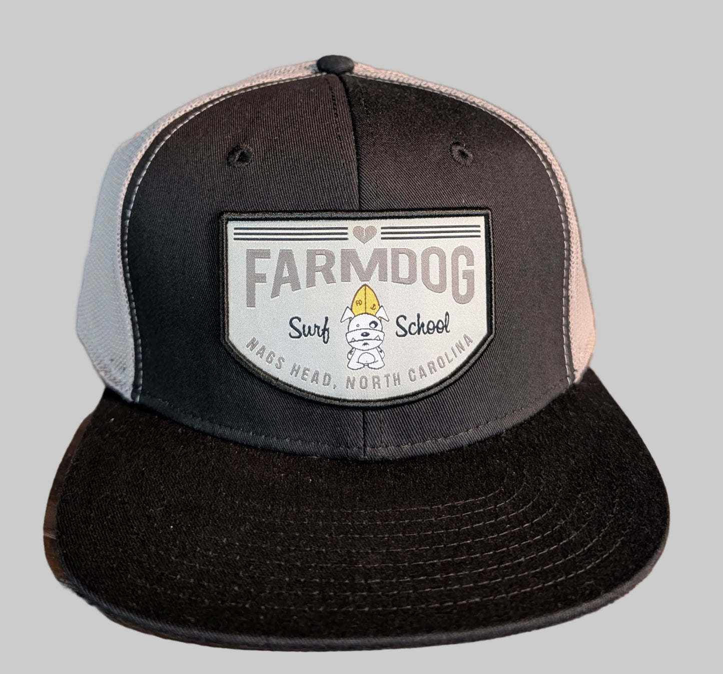 Farmdog Surf School Retro Patch Trucker Hat
