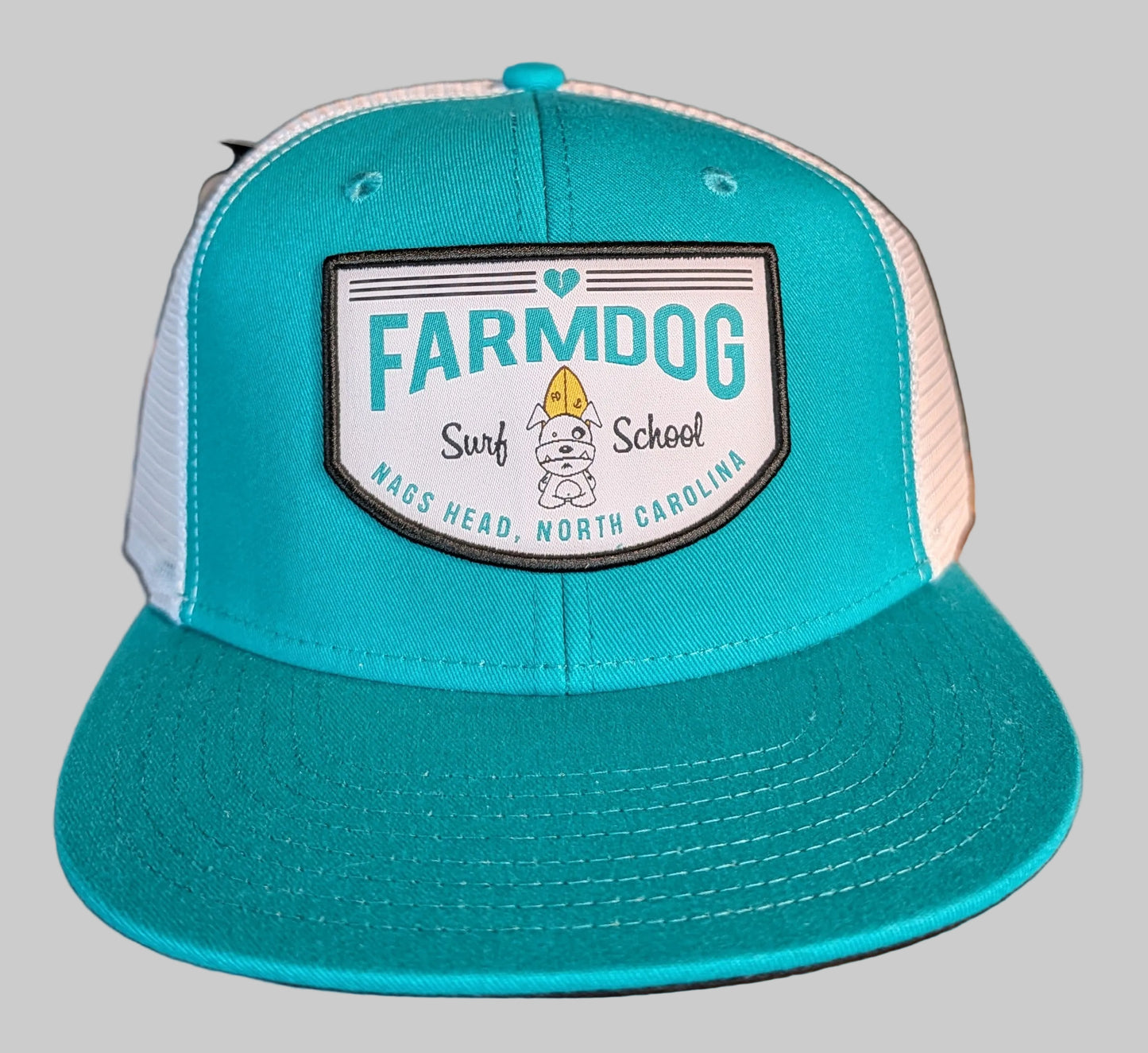 Farmdog Surf School Retro Patch Trucker Hat